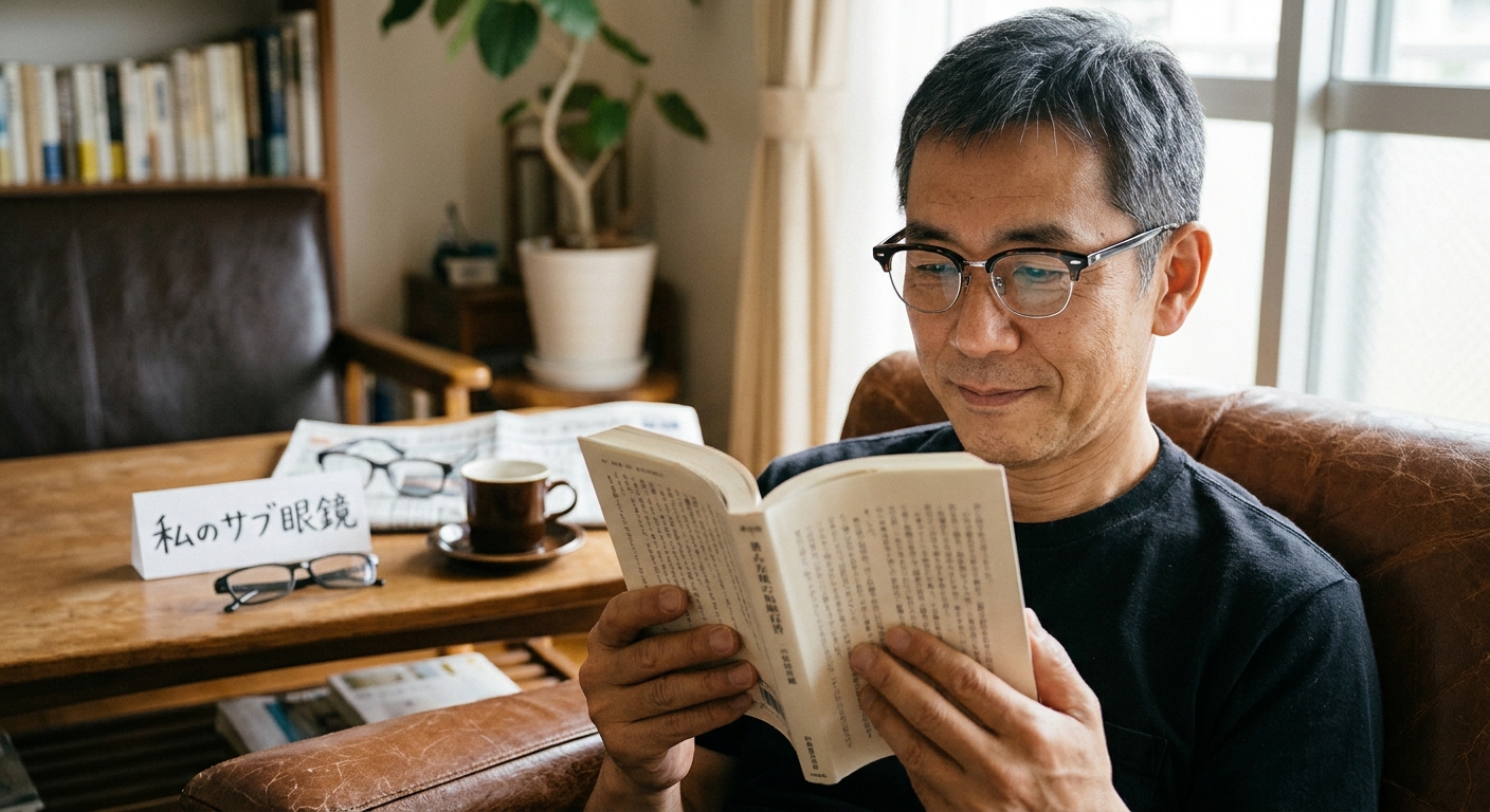 100均の老眼鏡で目が疲れる人へ。メガネ店で「自分専用」を作ると世界はどう変わる？ - 山口市大内千坊（山口県）のメガネ店 | メガネのふくだ