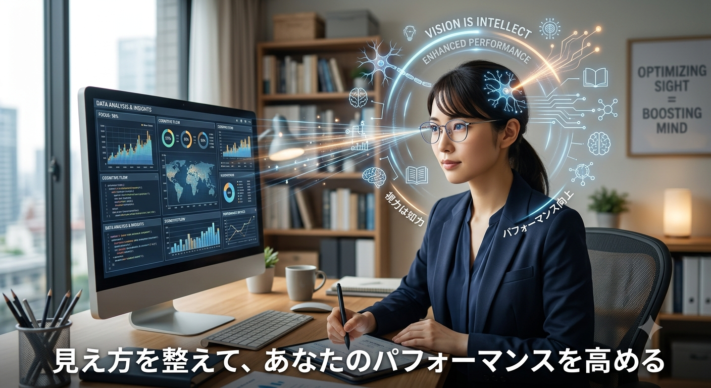 「視力は知力」——見え方を整えて、あなたのパフォーマンスを高める - 山口市大内千坊（山口県）のメガネ店 | メガネのふくだ