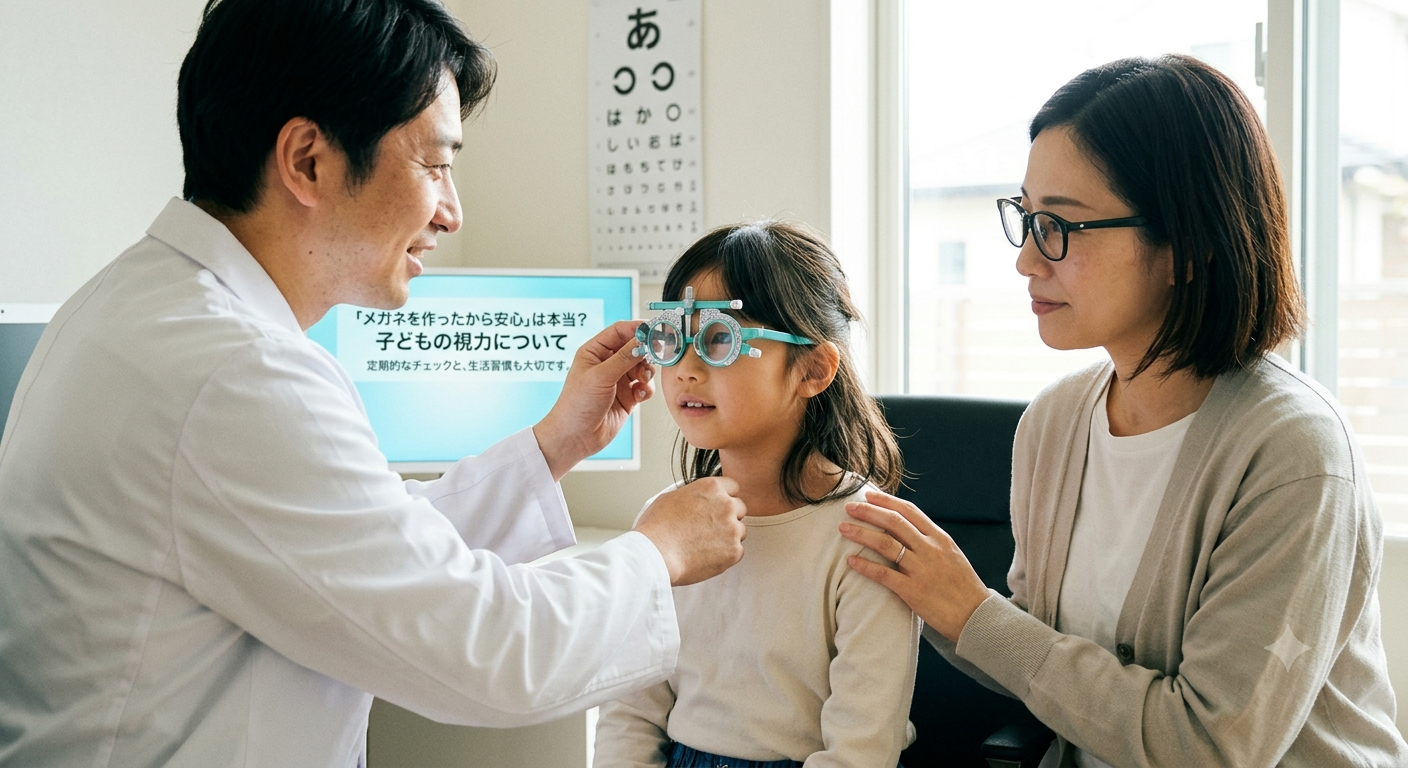 「メガネを作ったから安心」は本当？子どもの視力で見落とされがちな“明視域”の話 - 山口市大内千坊（山口県）のメガネ店 | メガネのふくだ
