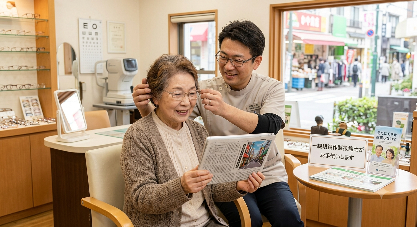 見えにくさ、がまんしていませんか？ - 山口市大内千坊（山口県）のメガネ店 | メガネのふくだ